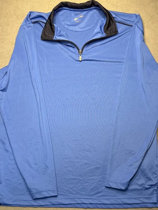 Head Other - Head Golf XL Q Zip Long Sleeve Collared Polo